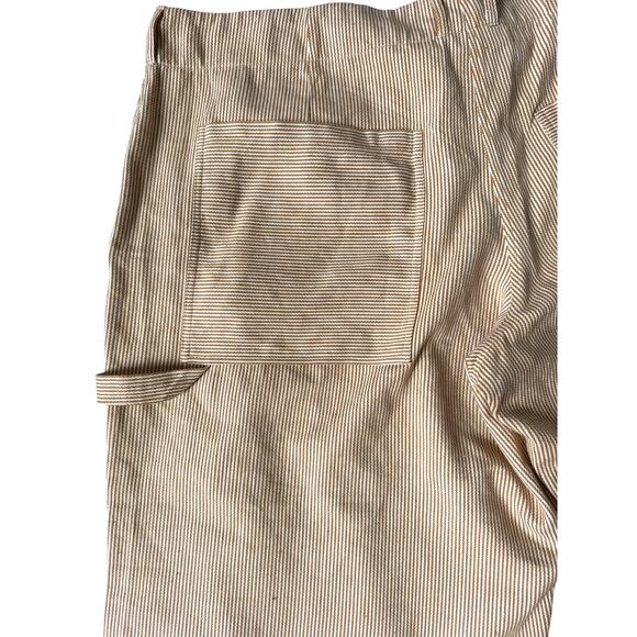 Seek Collective Terrain Pants in Bee Pollen Yellow Stripes Size 3XL - Picture 4 of 9